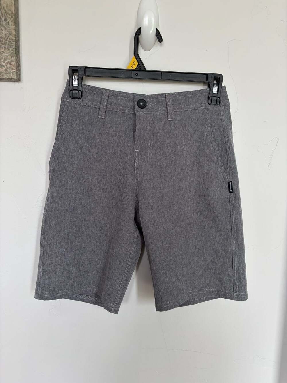 O'Neill Reserve Hyperfreak Hybrid Stretch Shorts Gray Heather